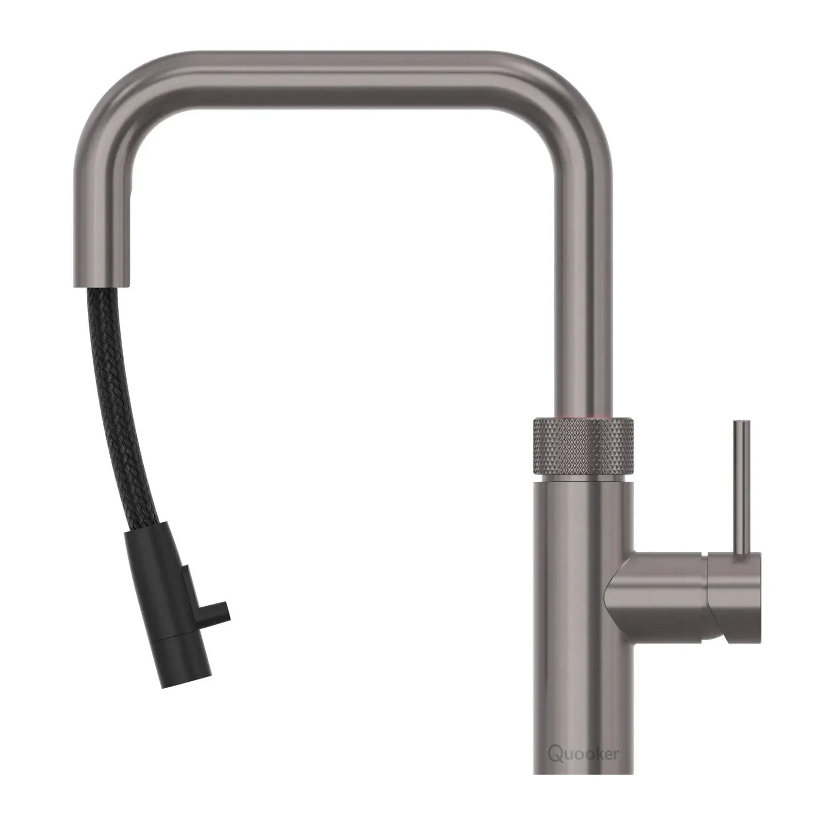 Quooker Flex Square Gunmetal Stalowoszary - kran kuchenny