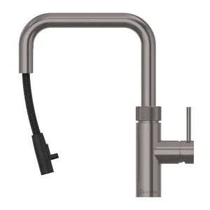 Quooker Flex Square Gunmetal Stalowoszary - kran kuchenny