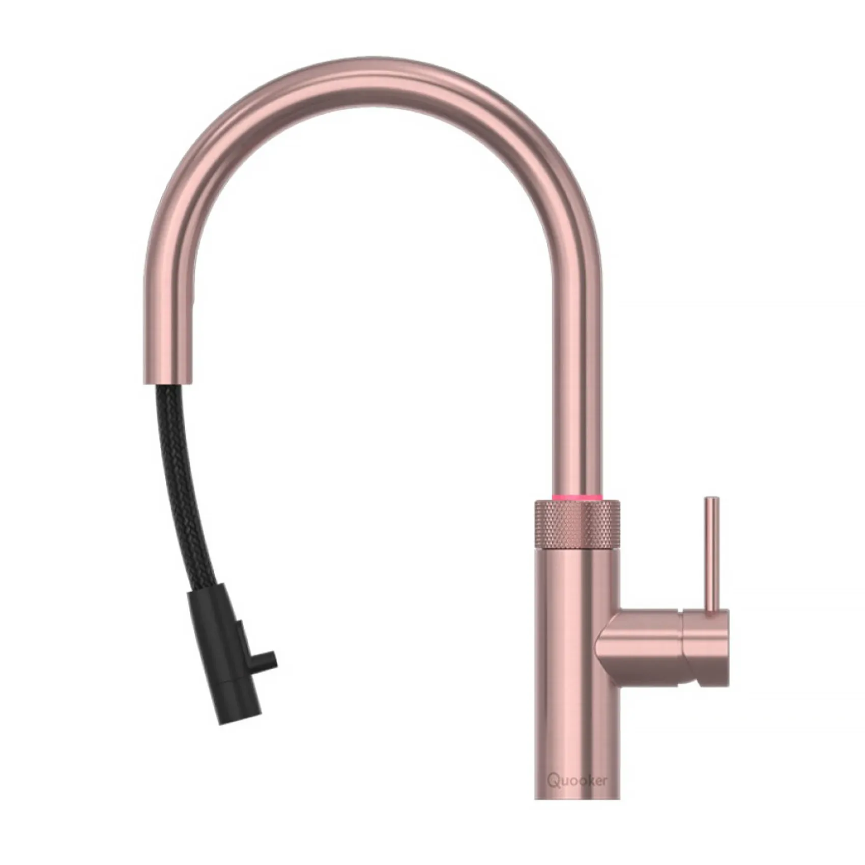 Quooker Flex Round Rose Copper miedz rozana - kran kuchenny z wyciagana wylewka