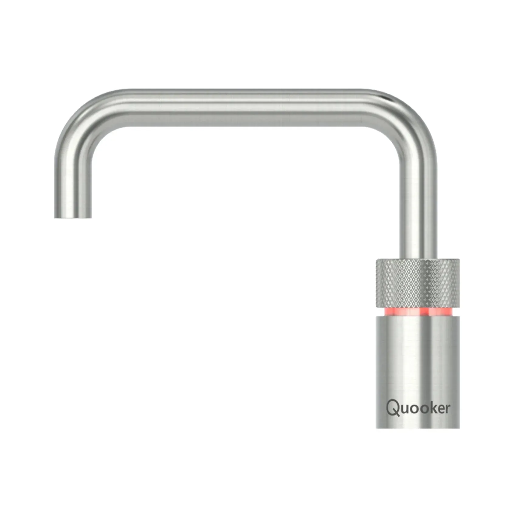 Quooker Nordic Square Single Tap Stainless Steel Stal Nierdzewna - kran kuchenny