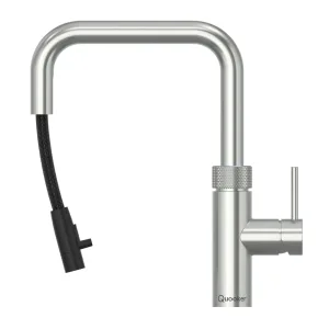 Quooker Flex Square Stainless Steel Stal Nierdzewna - kran kuchenny