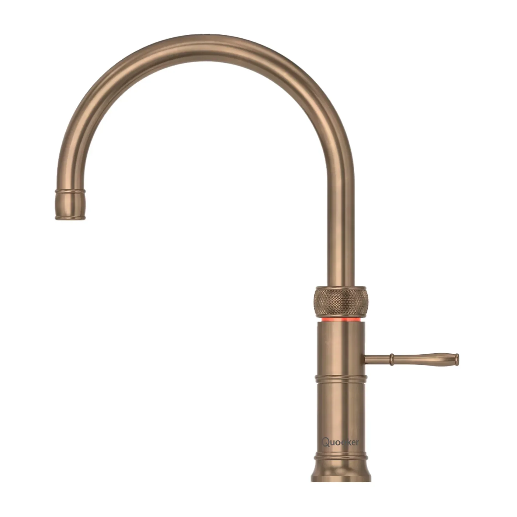Quooker Classic Fusion Round Patinated Brass Mosiądz Patynowany - kran kuchenny