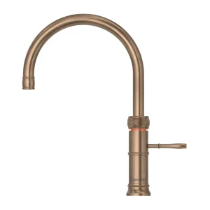 Quooker Classic Fusion Round Patinated Brass Mosiądz Patynowany - kran kuchenny
