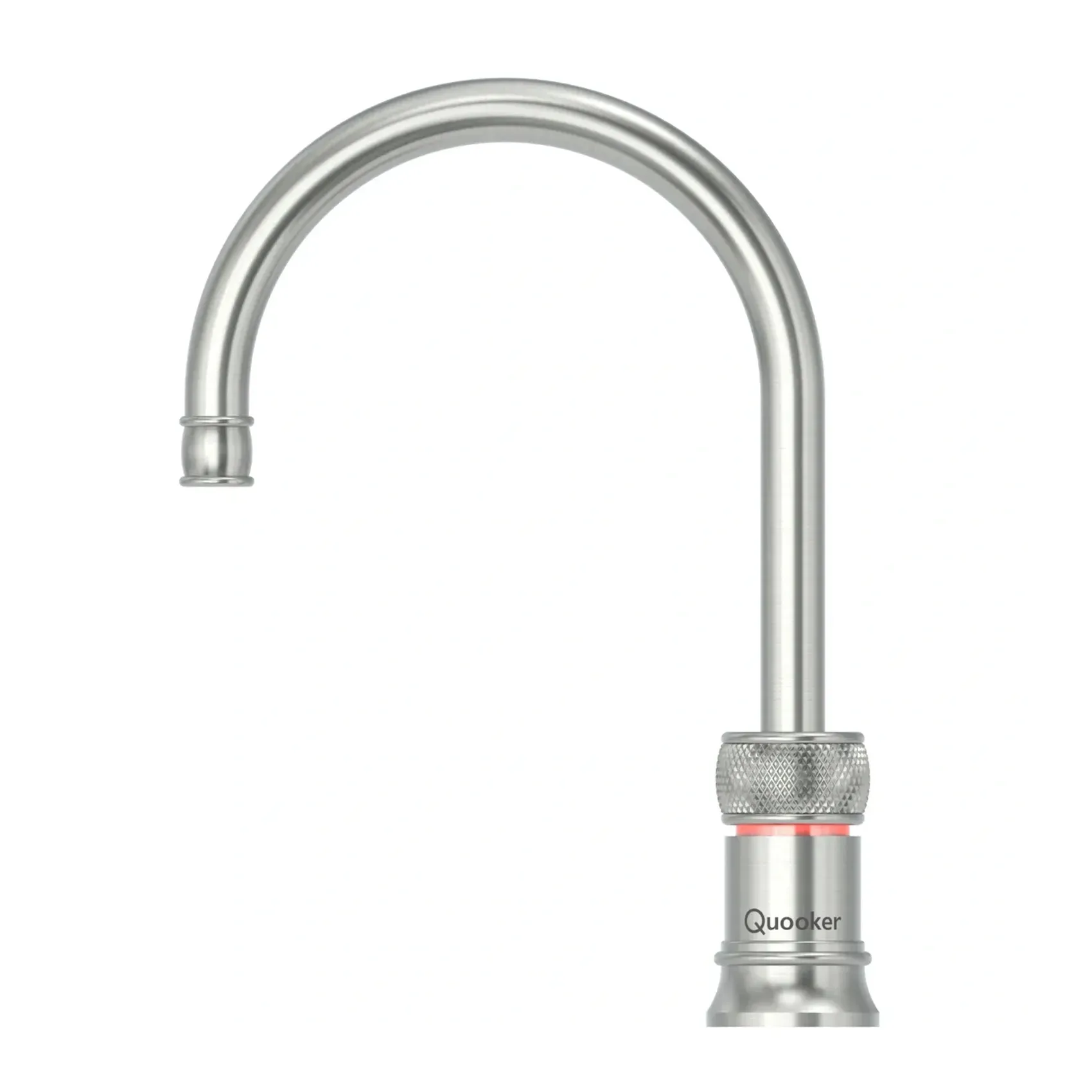 Quooker Classic Nordic Round Single Tap Stainless Steel Stal Nierdzewna - kran kuchenny