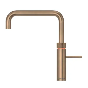 Quooker Fusion Square Patinated Brass Mosiądz Patynowany - kran kuchenny