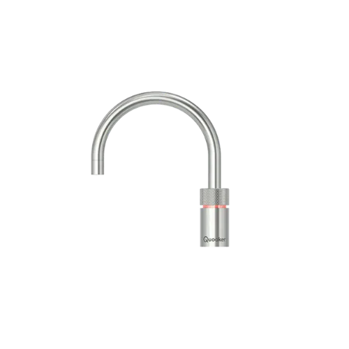 Quooker Nordic Round Single Tap Stainless Steel