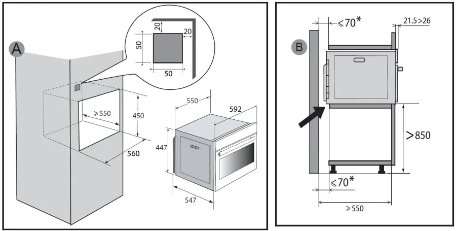 KOMPAKTOWA MIKROFALÓWKA Z GRILLEM DKC4536X